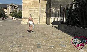 Francuska milf Kim, jej OGROMNE CYCKI pragną twardego rżnięcia!