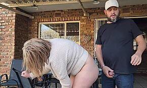 Neuveriteľné! Vzájomná masturbácia so susedovou ženou končí vonkajším kreampie!