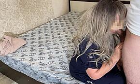 Old Woman With Big Tits Banged Hard In Mouth And Anal!