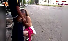 Hei, vil du se mine villeste offentlige sex-scener med en latina-hore? Del 1