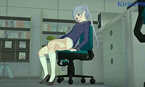 Aoba Suzukaze 和 Hifumi Takimoto 在新游戏里探索狂野扶她性爱