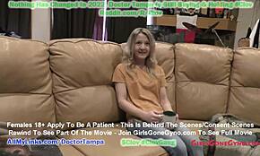 Stacy Shepard, 18, zeigt alles bei ihrer ersten Gyn-Untersuchung.