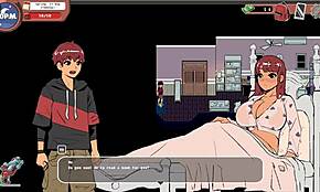 恐怖牛奶生活Hentai游戏带来禁忌动作和深喉后大量射精