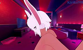 Toru Hagakure en Rumi Usagiyama Mirko intense seks - My Hero Academia POV Hentai