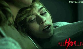 Allherluv com visar våt fingring och snowballing mellan brunett MILF och blond tonåring 18+ lesbisk