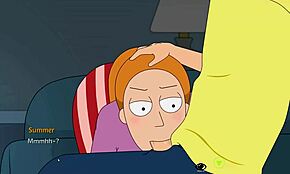 瑞克和莫蒂本子，贝丝、夏天和杰西卡狂野动作