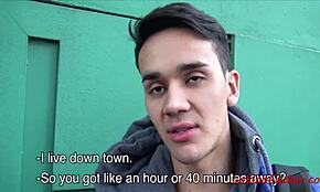 يا رجل، رجل مستقيم يجرب سكس مثلي في الهواء الطلق على كام مخفي! 🏳️‍🌈