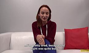 Czech Casting Star Lili Sommer Red-Head Drilled Hard