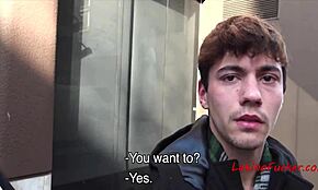 Plătesc prietenul meu latino tânăr pentru sex gay sălbatic în aer liber!