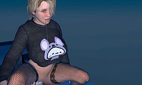 巨乳娘たちがフタナリティーン18歳のデカチンをフェラ