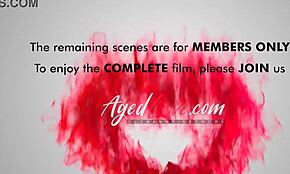 AgedLove Claire Knight迎接大Johnny硬干