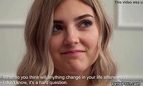 Wow, Innocent Teen Gapes Yummy Slit and Loses Virginity!