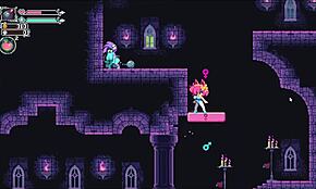 Flip Witch pixel hentai spill rocker! Ep 10 har femdom spøkelse riding