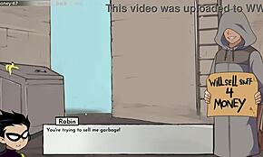 18Titans Bagian 28 - Masuk ke Dalam Starfire, Blackfire, dan Jinx dalam Aksi Liar