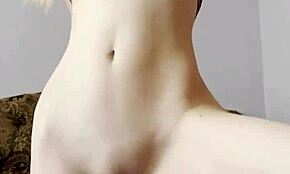 cute petite girl maiskii fingering my tight shaved pussy until i cum in homemade clip