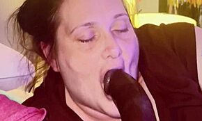 Ζεστή χοντρή νάνος κάνει γκάγκινγκ σκληρά σε τεράστιο BBC!