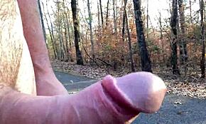 숲에서 알몸 플래시하고 야한 공공 솔로 액션 업데이트