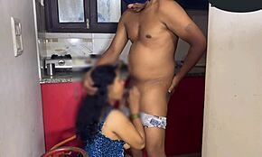 Caught My Neighbor Cooking and Asked Him to Heat Up My Body