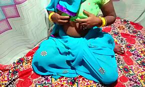 Indiaas Hardcore Thuis Seks Betrapt op Verborgen Camera met Grote Kont Mama