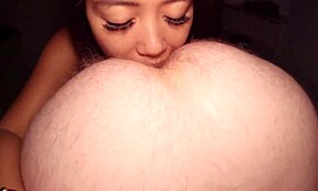 สาวฟิลิปปินส์สลัดเสียวสุดใน DP เชื้อชาติผสมกับเลียก้นและกลืน