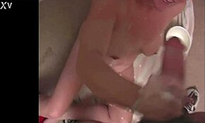 Taylor BBW milf giver POV håndjob med flødeskum og cumshot