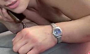 Pelacur cantik lagi telepon sama pacar sambil dientot telanjang di tempat umum 😏