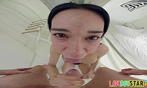 ליידיבוי סטאר - ייווה - ליידיבוי תאילנדי 20 עם תחת נחמד וזין גדול?