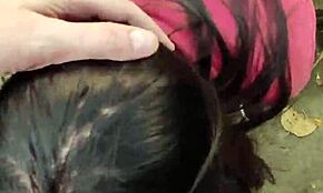 creampie all'aperto per troia filippina arrapata, quasi beccati dall'amica