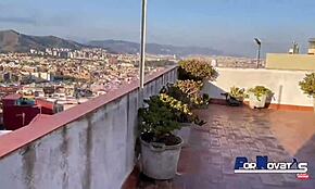 Victor Bloom และแม่ของเพื่อนในบาร์เซโลนา