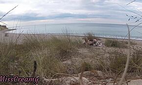 French Teacher Slut Blowjob Amateur On Nude Beach Public Front Stranger With Cumshot - Misscreamy