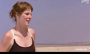 Clotilde Courau and Charlotte Rampling give handjobs in nude scene.