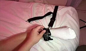 커플이 묶고 러브호텔에서 쥬시 섹스