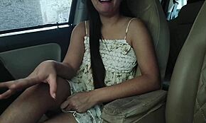 סחיטה וזיון עם החברה בסקס ציבורי מסוכן בחוץ עם החבר הכי טוב לשעבר