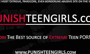 โมเดลผมน้ำตาลลานาโดนลงโทษด้วยเซ็กส์แบบแรงฮาร์ดคอร์