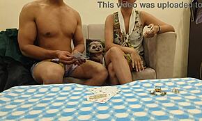 사라 말해, 카드 게임에서 보지 잃었어