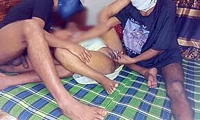 Fratelli acquisiti sposati bengalesi si impegnano in roleplay tabù a casa