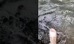 Ulkona pilluimeminen on suosikkini, rakastan tehdä sitä nuoren tiukan pillun kanssa, märkä turvonnut iso klitori sisäänlasku