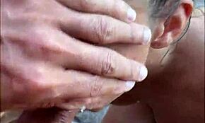 Tvegano plažno seskanje z umazano mlado 18+ 18+ modelko - pov backstage seskanje