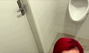 Nussin milf-äitipuoleni kaupan wc:ssä povista, huora halusi ison mustan kyrvän tiukkaan perseeseensä.