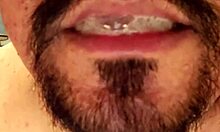 i'm swallowing my own jizz after deepthroating it down my throat. feels so gay and intense.