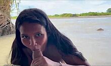 Me fui a follar al rio