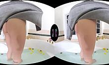 vrallure beautiful jade baker masturbates in the bath