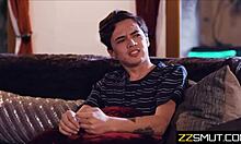 Friend's stepsister caught masturbating in hardcore taboo moment