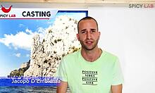 feeling so excited as this tiny guy with a hard cock experiences his first time in porn, bent over and ready