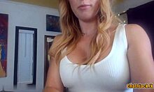 Milf with nice tits dildo fucking and sucking!