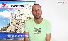 feeling so excited as this tiny guy with a hard cock experiences his first time in porn, bent over and ready