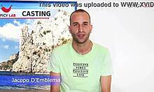 feeling so excited as this tiny guy with a hard cock experiences his first time in porn, bent over and ready