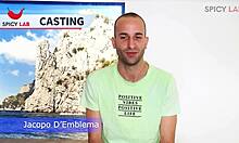 feeling so excited as this tiny guy with a hard cock experiences his first time in porn, bent over and ready