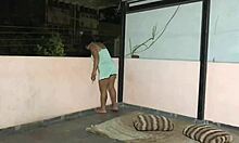 Friend's Son Sneaks In And Fucks Me On The Terrace 😈