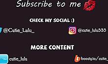 Young Girl With Big Ass In Pantyhose Masturbates Her Cute Pussy